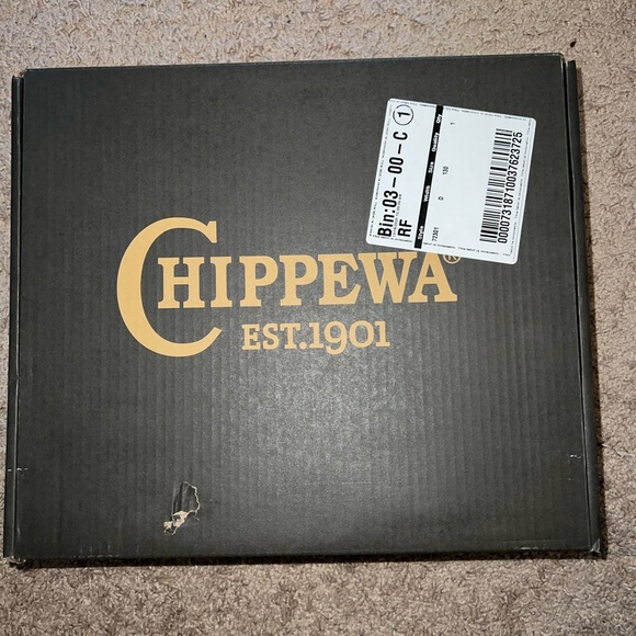 Chippewa Full Grain Leather Work Boots - Picture 8 of 9